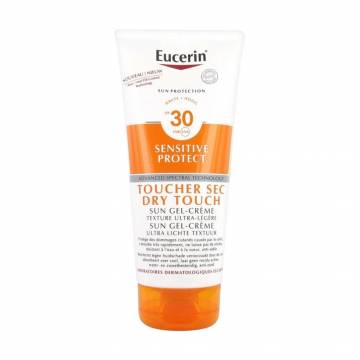Солнцезащитный гель-крем для тела Eucerin Sun Protection Sensitive Protect Sun SPF 30 Gel-Cream, 200 мл Солнцезащитный гель-крем для тела Eucerin Sun Protection Sensitive Protect Sun SPF 30 Gel-Cream, 200 мл