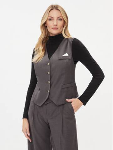 Maryley Костюмний жилет 23IB140/52GR Сірий Slim Fit Maryley Костюмний жилет 23IB140/52GR Сірий Slim Fit