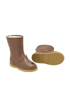 Детские кожаные зимние ботинки Donsje Wadudu Classic Boots Bear
