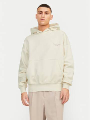 Jack&Jones Світшот Noho 12263036 Écru Oversize Jack&Jones Світшот Noho 12263036 Écru Oversize