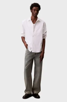 Мужские голубые джинсы 90S STRAIGHT TAUPE Голубой 34-32 Calvin Klein Jeans LV04RC738G