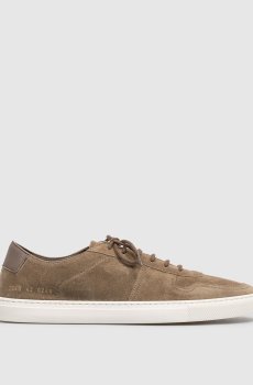 Коричневые замшевые кроссовки Bball