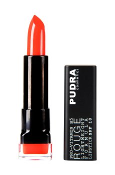 Уценка! Помада для губ Pudra Cosmetics Rouge Lightweight Formula Lipstick SPF10 с провитамином B5, 04 Soft Terracotta, 4.5 мл