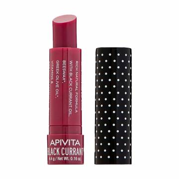 Бальзам для губ Apivita Lip Care Black Currant, 4.4 г Бальзам для губ Apivita Lip Care Black Currant, 4.4 г