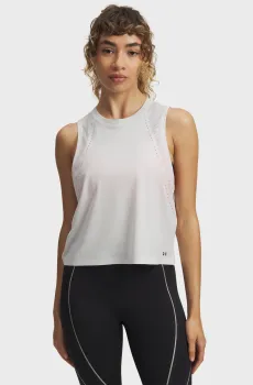 Женская белая майка UA Halo Vent SL Белый M Under Armour 6009069-023