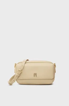 Женская бежевая сумка ICON Бежевый ONESIZE Tommy Hilfiger AW0AW17680