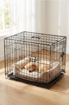 Складна клітка для тварин - чорний