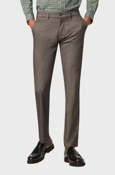 Мужские коричневые чиносы Коричневый 40-34 Pierre Cardin PC.-C3 33740.1050