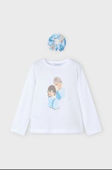 Хлопковый детский лонгслив Mayoral