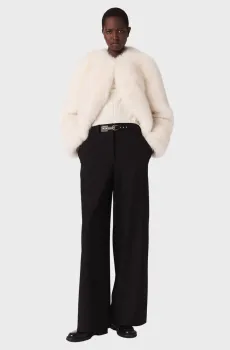 Женские черные брюки Черный 36 MAJE MFPPA00753_Black