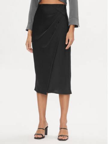 YAS Спідниця-міді 26032507 Чорний Regular Fit YAS Спідниця-міді 26032507 Чорний Regular Fit