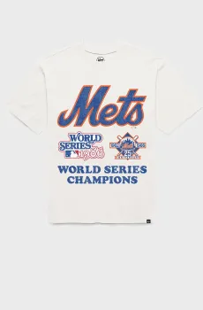Белая футболка 86 METS FOUNDATION NEW YORK ME (унисекс) Белый M 47 Brand 15126308