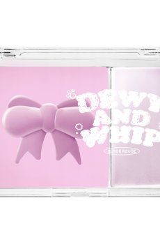 Компактные румяна для лица BLACK ROUGE Dewy Whip Cheek and Beam DW02 Grape, 11.5 г