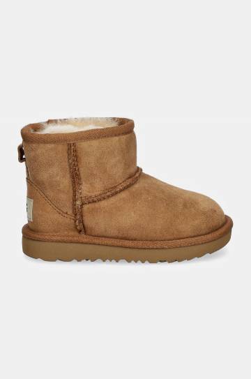 Детские замшевые сапоги UGG CLASSIC MINI II цвет коричневый 1017715T Детские замшевые сапоги UGG CLASSIC MINI II цвет коричневый 1017715T