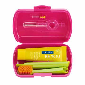 Дорожный набор для ухода за ротовой полостью Curaprox Be You, 6 единиц