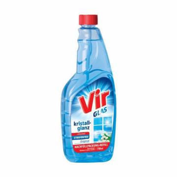 Средство для мытья стекла и зеркал Vir, 750 мл (запаска) Средство для мытья стекла и зеркал Vir, 750 мл (запаска)