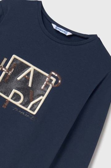 Детский лонгслив Mayoral цвет синий 7004