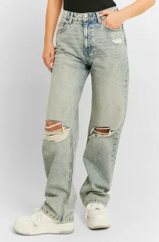 Женские голубые джинсы Голубой 32 Tally Weijl SPADEPEPPE