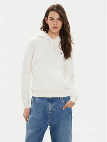 Tommy Jeans Світшот Flag DW0DW19727 Écru Regular Fit Tommy Jeans Світшот Flag DW0DW19727 Écru Regular Fit