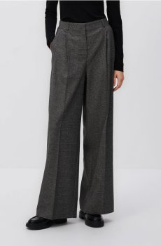 Reserved - Широкі штани у клітинку - різнобарвний - 866GS-MLC