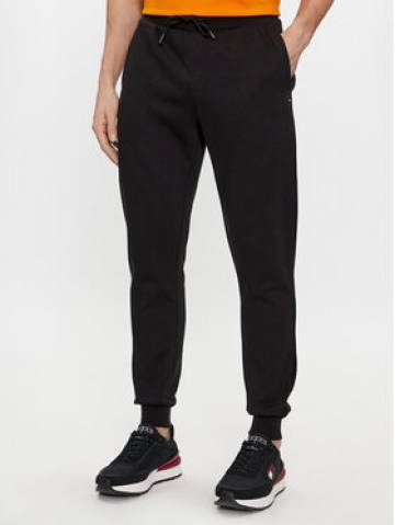 Tommy Hilfiger Спортивні штани Flag Logo MW0MW36142 Чорний Relaxed Fit Tommy Hilfiger Спортивні штани Flag Logo MW0MW36142 Чорний Relaxed Fit