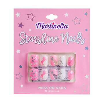 Наклейки для ногтей Martinelia Starshine Unicorn Press On Nail Set, 10 шт Наклейки для ногтей Martinelia Starshine Unicorn Press On Nail Set, 10 шт