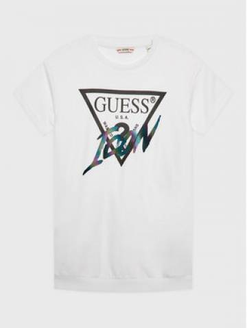 Guess Повсякденна сукня J3RK01 KB4O0 Білий Regular Fit Guess Повсякденна сукня J3RK01 KB4O0 Білий Regular Fit