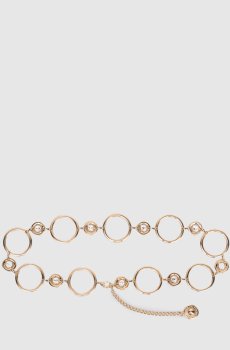 Золотой пояс с кристаллами