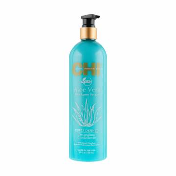 Разглаживающий кондиционер для волос CHI Aloe Vera Detangling Conditioner, 739 мл Разглаживающий кондиционер для волос CHI Aloe Vera Detangling Conditioner, 739 мл