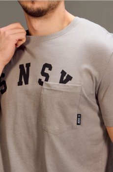 Бавовняна футболка з коротким рукавом - середньо-сірий