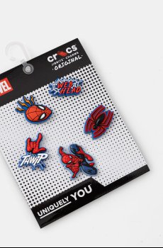 Значки для обуви Crocs Spiderman 5 шт