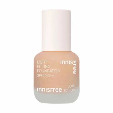 Тональная основа для лица Innisfree Light Fitting Foundation, SFP 20 PA++, 23N, 30 мл Тональная основа для лица Innisfree Light Fitting Foundation, SFP 20 PA++, 23N, 30 мл