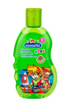 Детский шампунь Kodomo От макушки до пяточек Apple Peach, 200 мл