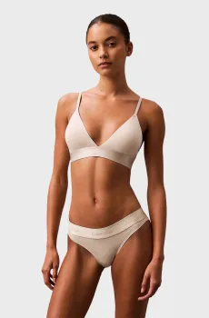 Женские бежевые трусики Бежевый XS Calvin Klein 000QF7999E