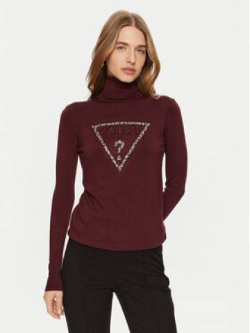 Guess Гольф Piper W4BR03 Z2NQ2 Бордовий Slim Fit Guess Гольф Piper W4BR03 Z2NQ2 Бордовий Slim Fit