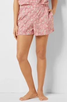 Женские розовые шорты с узором ULYANNA Розовый M Etam 6539540