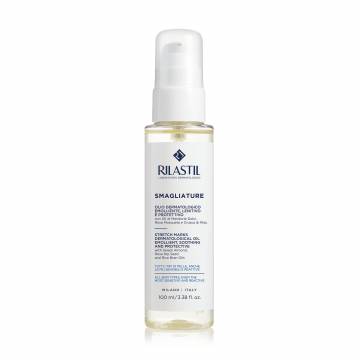 Смягчающее и успокаивающее масло для тела Rilastil Stretch Marks Dermatological Oil, 100 мл Смягчающее и успокаивающее масло для тела Rilastil Stretch Marks Dermatological Oil, 100 мл