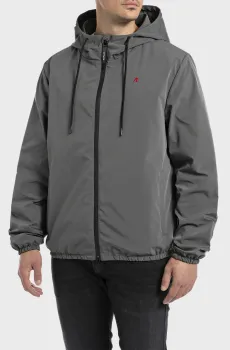 Мужская серая куртка Серый S Replay M8338R.000.84876