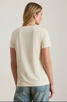 Хлопковая футболка Lauren Ralph Lauren