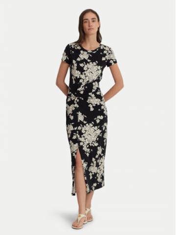 Lauren Ralph Lauren Літня сукня 250933444001 Чорний Slim Fit Lauren Ralph Lauren Літня сукня 250933444001 Чорний Slim Fit
