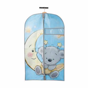 Чехол для хранения одежды Handy Home Мишка, голубой, 60*100 см (UC-101) Чехол для хранения одежды Handy Home Мишка, голубой, 60*100 см (UC-101)