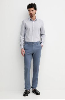 Хлопковая рубашка BOSS H-HANK-spr-B1-C1-253