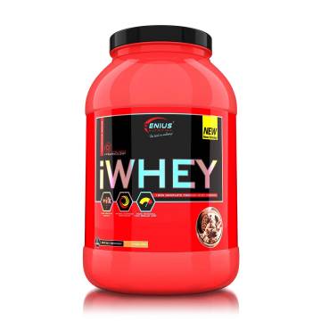 Протеин Genius Nutrition iWhey Печенье с кремом, в порошке, 900 г Протеин Genius Nutrition iWhey Печенье с кремом, в порошке, 900 г