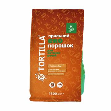 Стиральный экопорошок Tortilla Eco для стирки детских вещей, 1.5 кг Стиральный экопорошок Tortilla Eco для стирки детских вещей, 1.5 кг