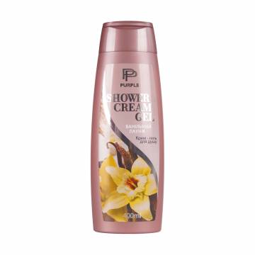 Крем-гель для душа PURPLE Shower Cream Gel Ванильный лаунж, 400 мл Крем-гель для душа PURPLE Shower Cream Gel Ванильный лаунж, 400 мл