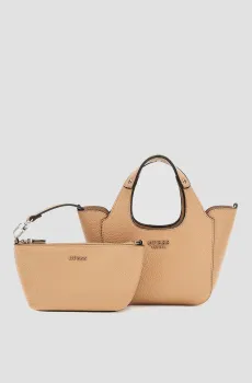 Женская бежевая сумка Бежевый ONESIZE Guess HWBG96.40750;BEI