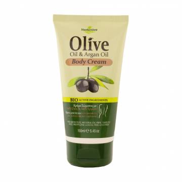Крем для тела Madis HerbOlive Body Cream с аргановым и оливковым маслом, 150 мл Крем для тела Madis HerbOlive Body Cream с аргановым и оливковым маслом, 150 мл