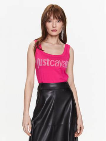 Just Cavalli Топ 74PBME01 Рожевий Regular Fit Just Cavalli Топ 74PBME01 Рожевий Regular Fit