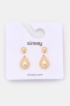 Набір золотих сережок - золотий