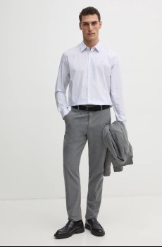 Хлопковая рубашка Lacoste